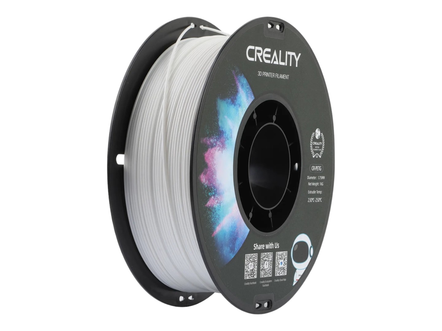 Нитка для PETG-картриджа Creality Filament 1.75 мм (3301030034) - Фото 1