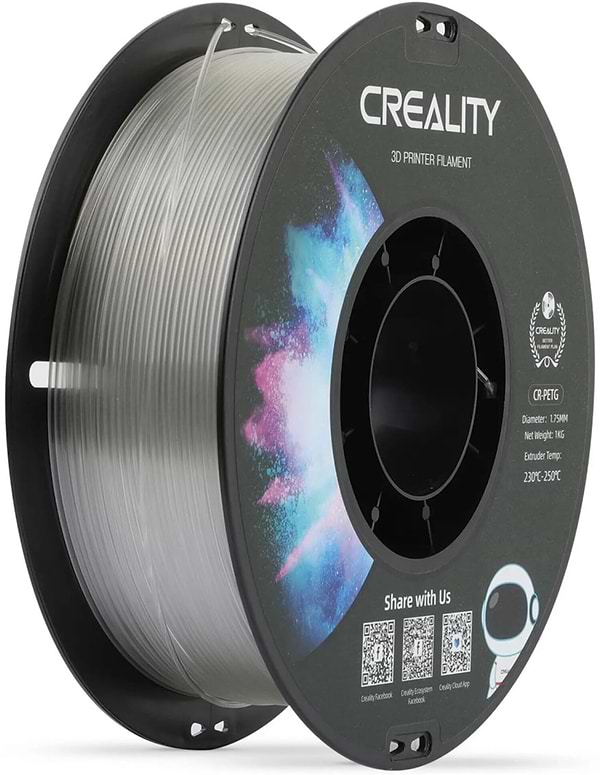 Фото - Нитка для PETG-картриджа Creality Filament 1.75 мм 1 кг (3301030037)