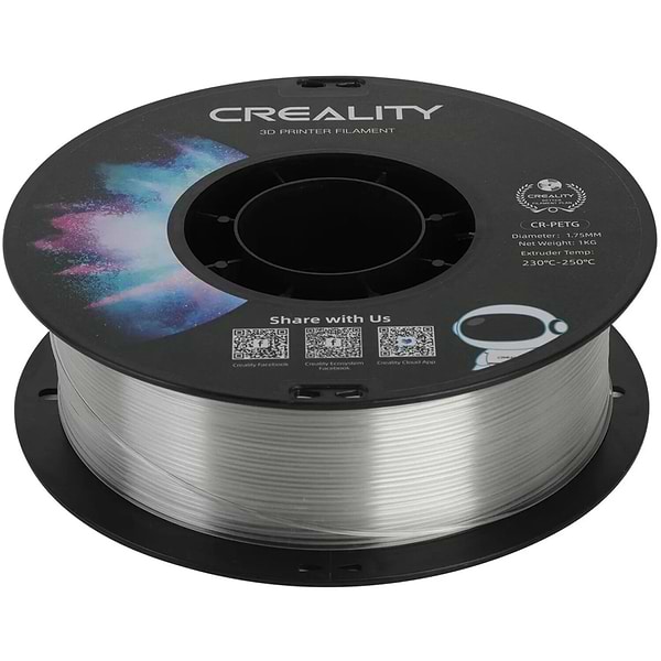 Фото - Нитка для PETG-картриджа Creality Filament 1.75 мм 1 кг (3301030037)
