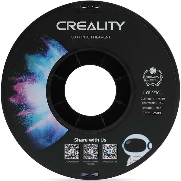Фото - Нитка для PETG-картриджа Creality Filament 1.75 мм 1 кг (3301030037)