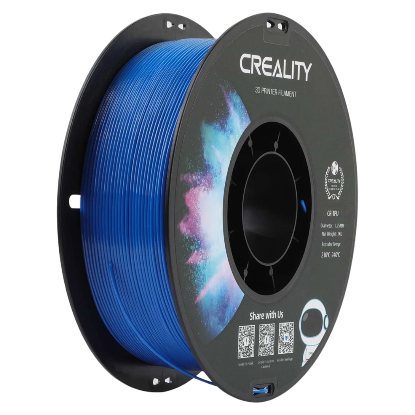 Нитка для TPU-картриджа Creality Filament 1.75 мм (3301040039) - Фото 1