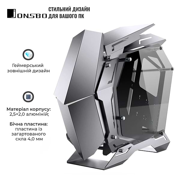 Фото - Корпус Jonsbo MOD-3 Gray