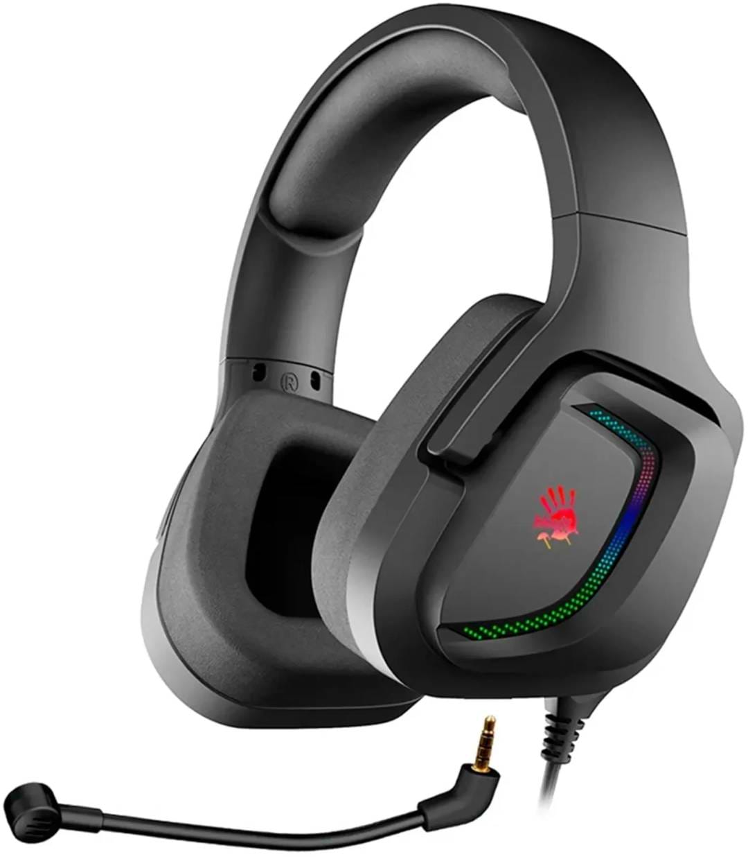 Гарнитура проводная игровая Bloody G573P Black - Фото 1