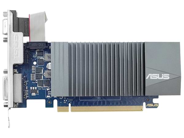 Фото - Видеокарта Asus NVIDIA GT 710 DDR5 (GT710-SL-2GD5-BRK-EVO) Фото - Видеокарта Asus NVIDIA GT 710 DDR5 (GT710-SL-2GD5-BRK-EVO)