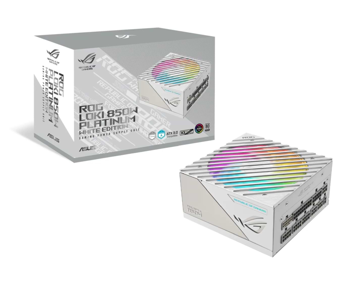 Блок живлення для ПК Asus ROG LOKI 850P SFX-L GAMING 850W Platinum White Edition (90YE00N2-B0NA00)