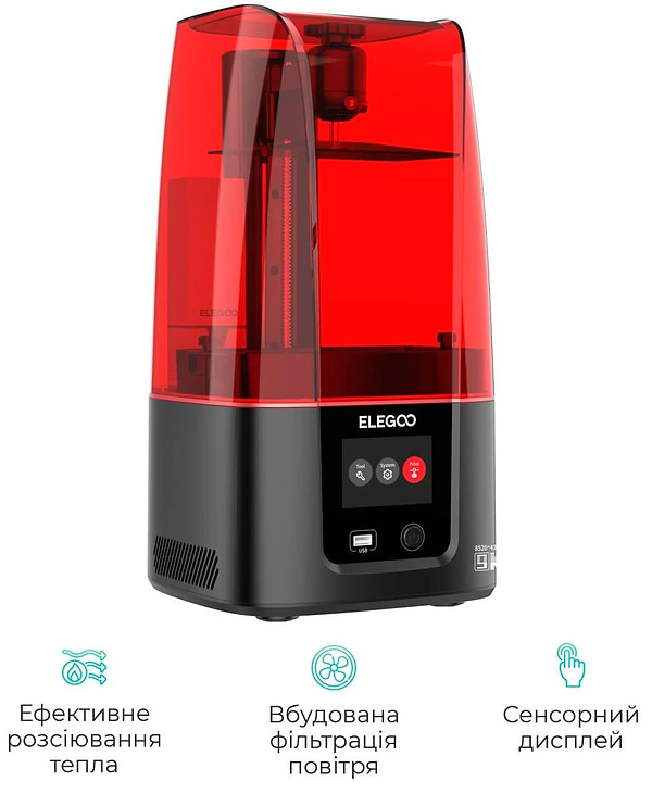 Фото - 3-D принтер Elegoo Mars 4 9K