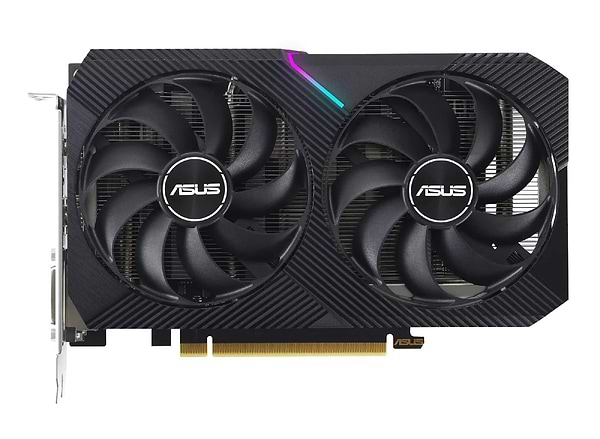 Фото - Відеокарта Asus Nvidia GeForce (DUAL-RTX3050-O8G-V2)