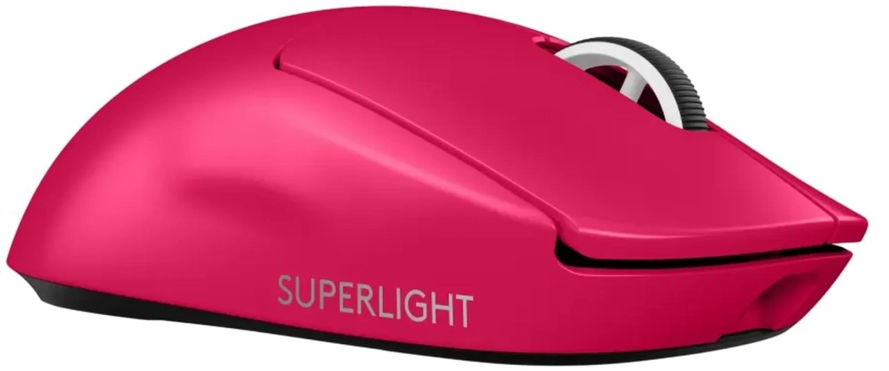 Миша бездротова ігрова Logitech G Pro X Superlight 2 LightSpeed Magenta (910-006797) - Фото 1
