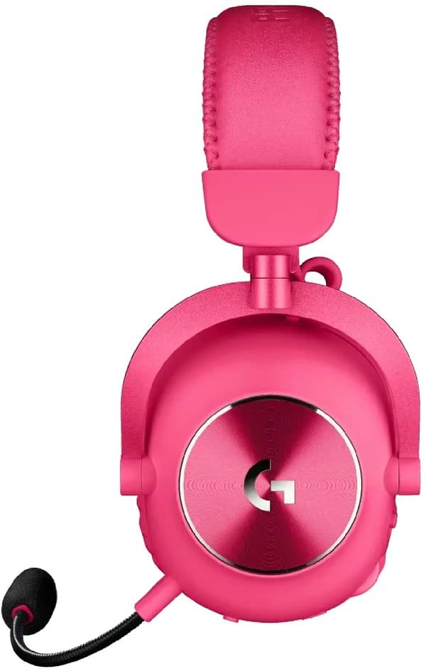 Фото - Гарнітура бездротова ігрова Logitech G PRO X 2 LightSpeed Wireless Magenta (981-001275)