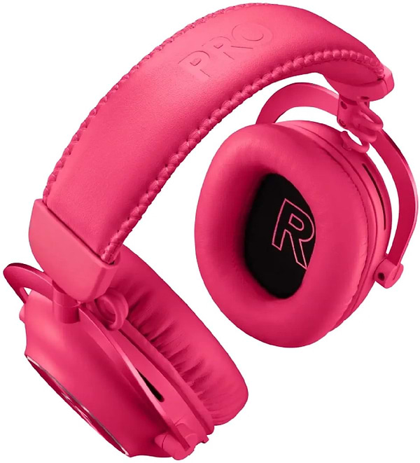Фото - Гарнітура бездротова ігрова Logitech G PRO X 2 LightSpeed Wireless Magenta (981-001275)