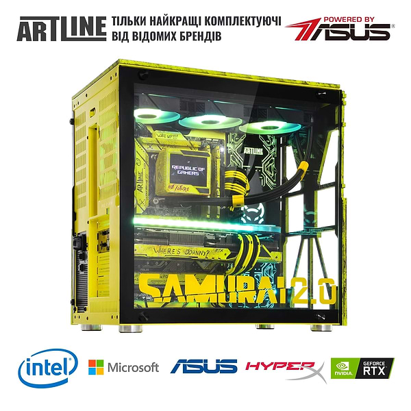 Фото - Системный блок Artline SAMURAI Windows 11 Pro (SAMURAIv87Win)