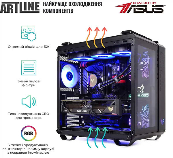 Фото - Системний блок Artline Overlord GT502 (GT502v62)