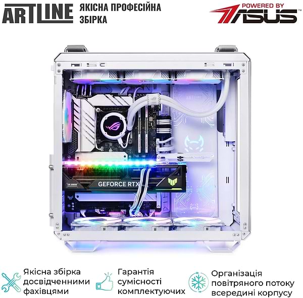 Фото - Системний блок Artline Overlord GT502 (GT502v58w)