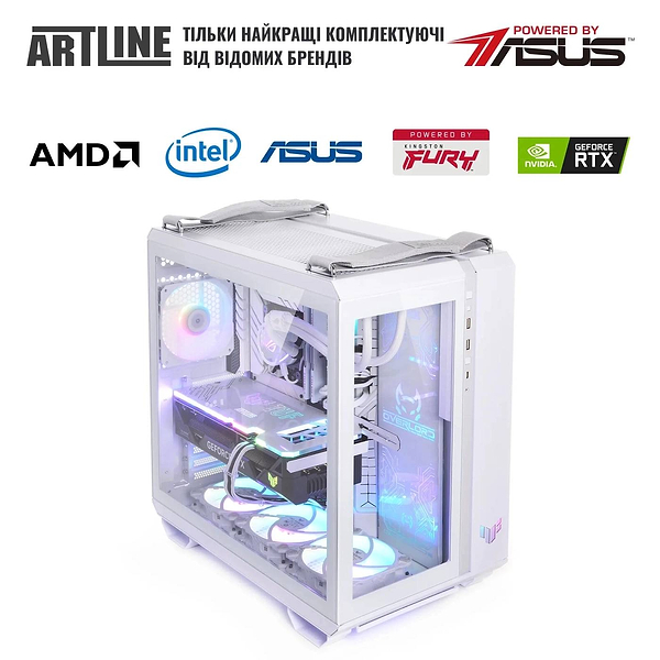 Фото - Системний блок Artline Overlord STRIX Windows 11 Pro (STRIXv143Winw)