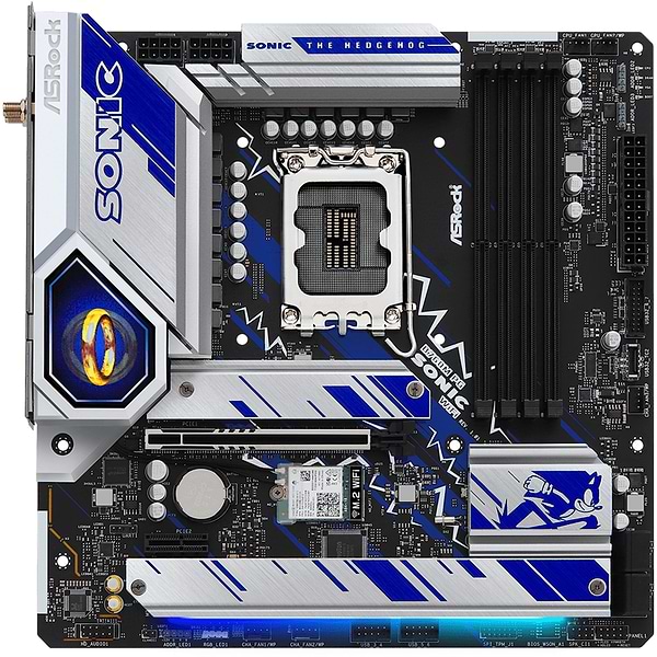 Фото - Материнская плата ASRock B760M PG SONIC WIFI DDR5