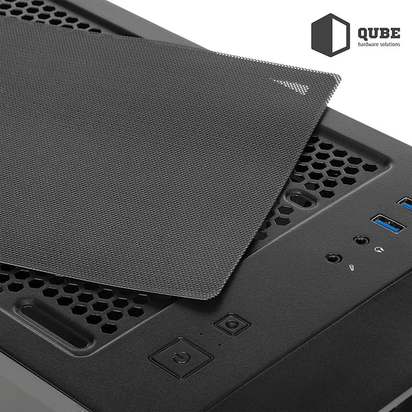Фото - Корпус QUBE GERYON Black (QBGERYON_FBNU3)