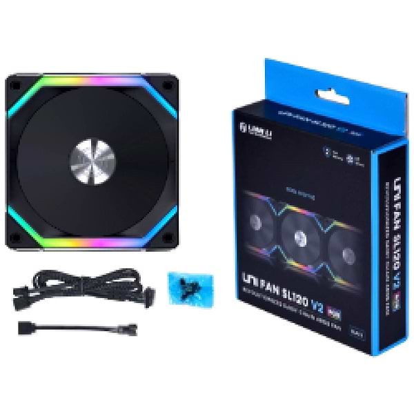 Фото - Процессорный кулер Lian Li Uni Fan SL V2 120-1 Black (G99.12SLV21B.00)