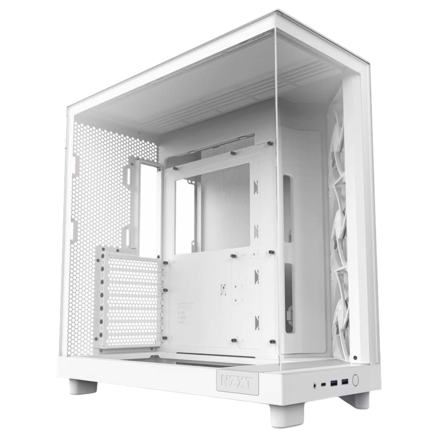 Корпус NZXT H6 Flow White (CC-H61FW-01)