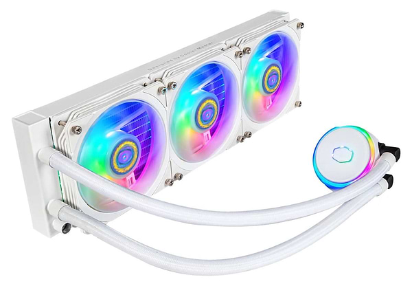 Фото - Водяная система охлаждения Cooler Master MasterLiquid PL360 Flux White (MLY-D36M-A23PZ-RW)