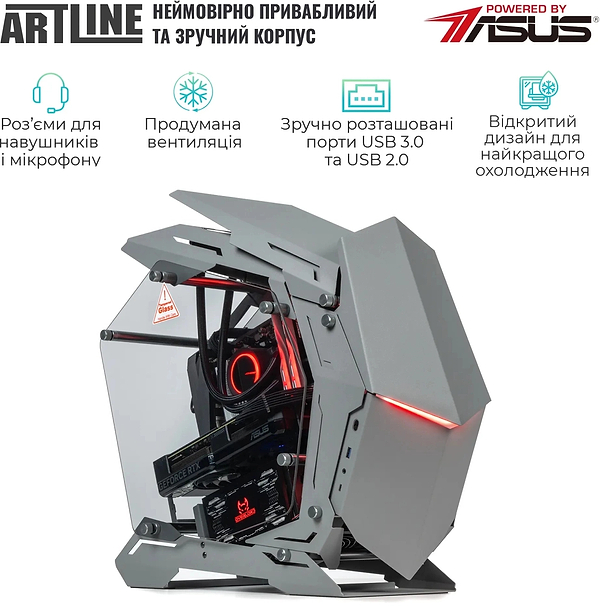 Фото - Системный блок Artline Gaming MOD Windows 11 Home (MODv39Win)