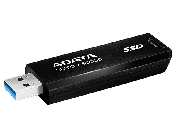 Фото - SSD-накопитель внешний ADATA SD610 500GB USB 3.2 (SC610-500G-CBK/RD)