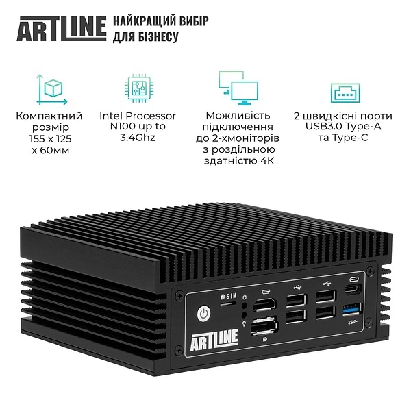 Фото - Неттоп Artline Business B14 Windows 11 Pro (B14v26Win)
