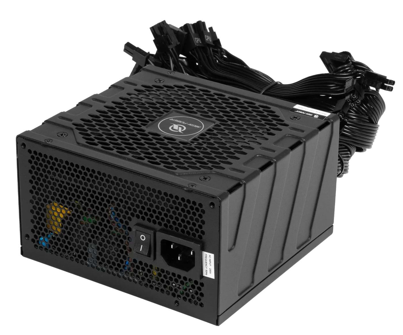 Блок питания для ПК HighPower 650W 80+ Bronze (HP1-M650BR-H12S)