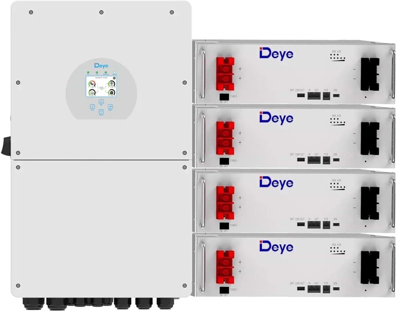 Система хранения энергии Deye SUN-16K-SG01LP1-EU-4DE20.48K-LFP