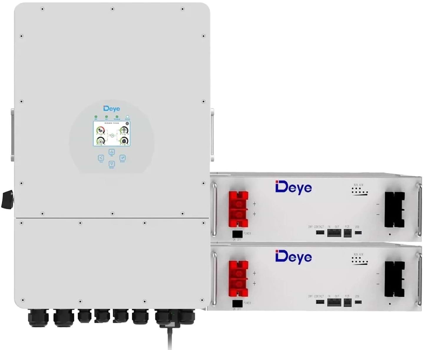 Система хранения энергии Deye SUN-10K-SG02LP1-EU-AM3-2DE10.24K-LFP