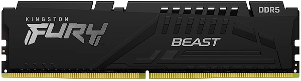 Фото - Память DDR Kingston DDR5 2x16GB/6400 Fury Beast Black (KF564C32BBK2-32)