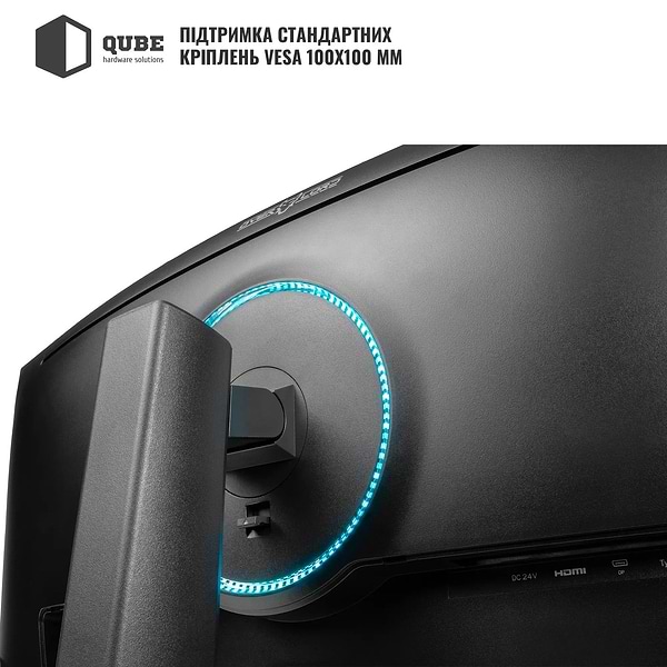 Фото - Монитор игровой QUBE Overlord (C34UQ180HC)
