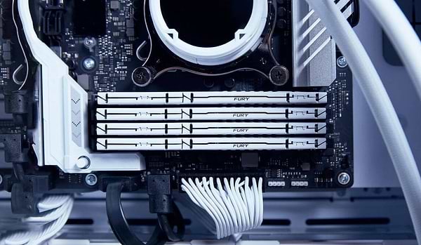 Фото - Память DDR Kingston FURY Beast White DDR5-6000 64GB (2x32GB) (KF560C30BWEK2-64)