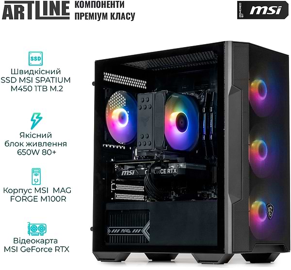 Фото - Системный блок Artline Gaming DRGN (DRGNv20)