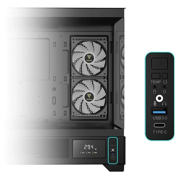 Фото - Корпус Gamdias ATLAS M1 Mid-Tower (4712960139565)