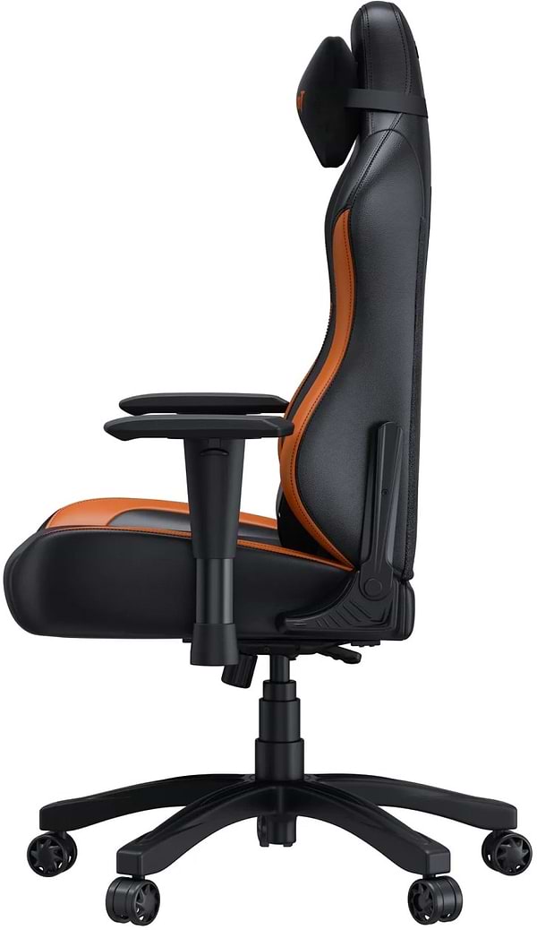 Фото - Крісло для геймерів Anda Seat Luna Size L Black/Orange PVC (AD18-48-BO-PV)