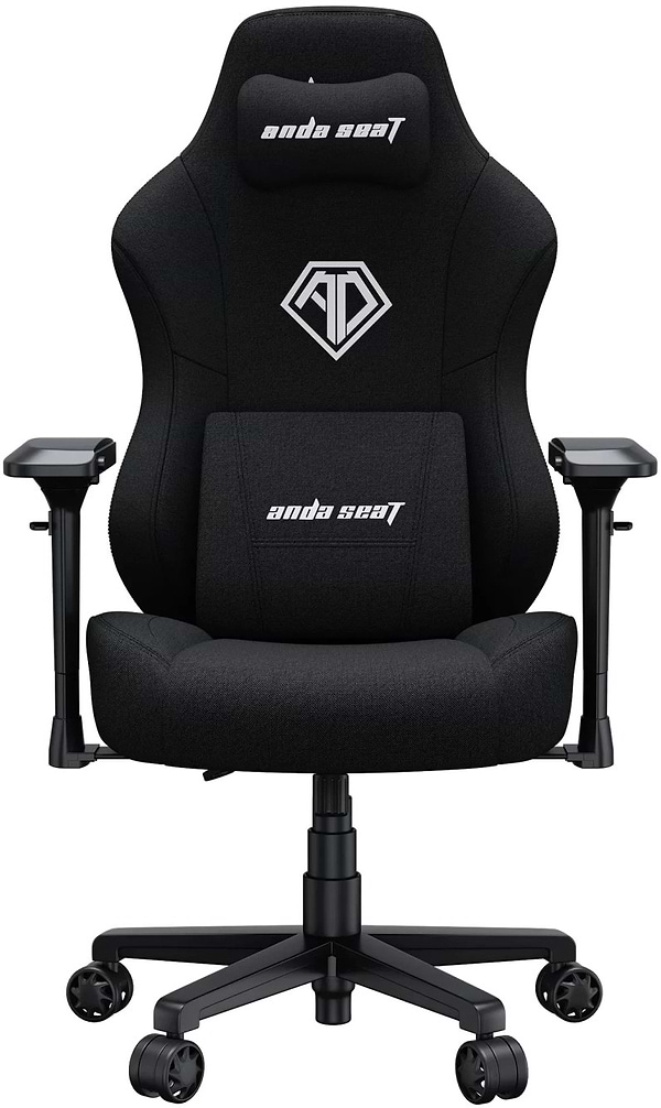 Фото - Кресло для геймеров Anda Seat Phantom 3 Pro Size L Black Fabric (AD18YC-06-B-F)