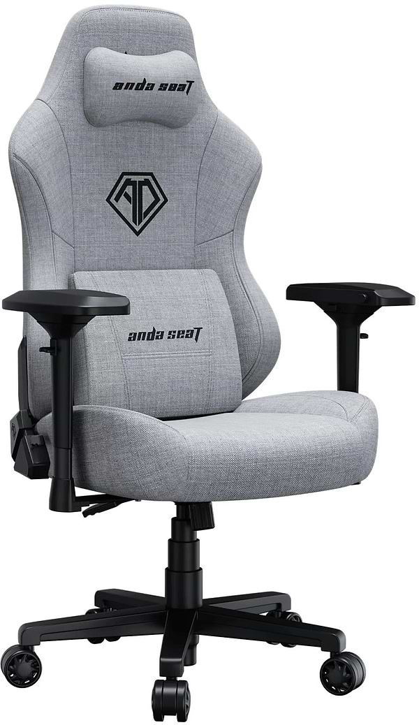 Фото - Кресло для геймеров Anda Seat Phantom 3 Pro Size L Grey Fabric (AD18YC-06-G-F)
