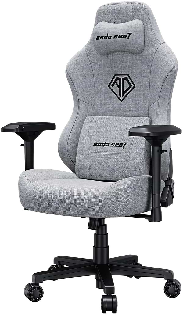Фото - Кресло для геймеров Anda Seat Phantom 3 Pro Size L Grey Fabric (AD18YC-06-G-F)