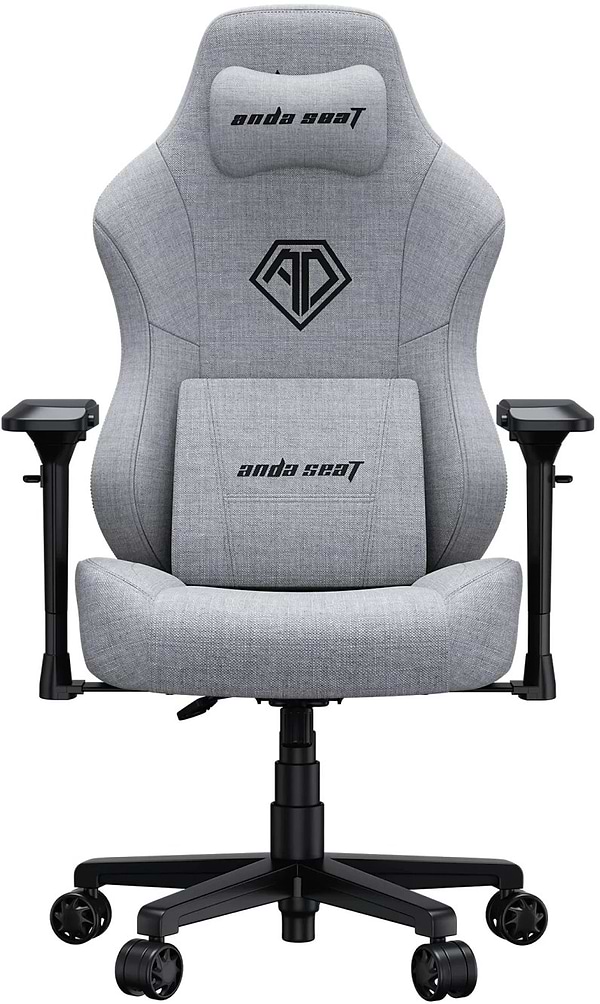 Фото - Кресло для геймеров Anda Seat Phantom 3 Pro Size L Grey Fabric (AD18YC-06-G-F)