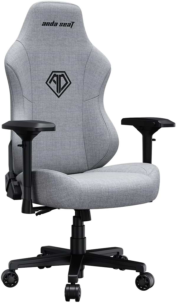 Фото - Кресло для геймеров Anda Seat Phantom 3 Pro Size L Grey Fabric (AD18YC-06-G-F)