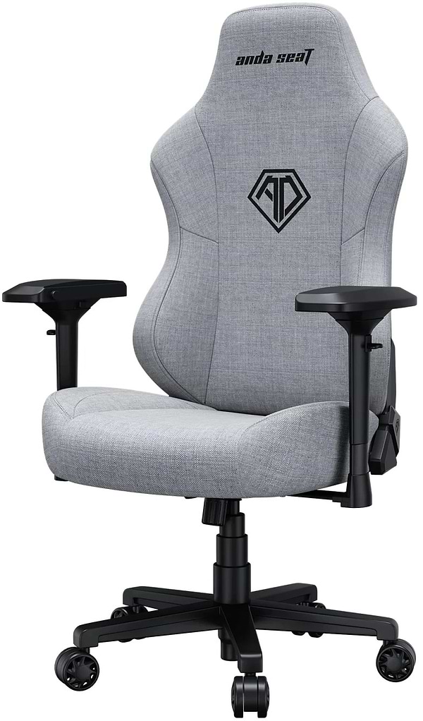 Фото - Кресло для геймеров Anda Seat Phantom 3 Pro Size L Grey Fabric (AD18YC-06-G-F)