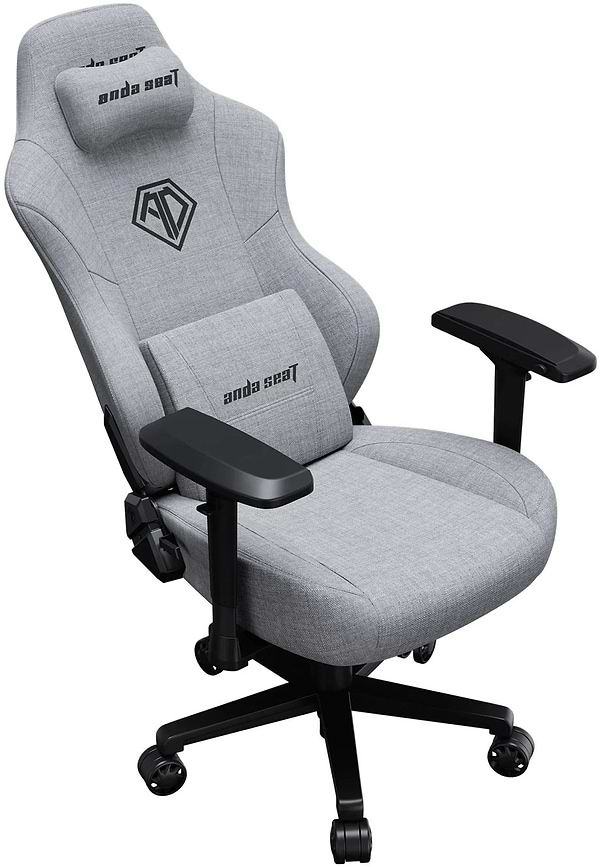 Фото - Кресло для геймеров Anda Seat Phantom 3 Pro Size L Grey Fabric (AD18YC-06-G-F)