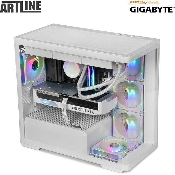 Фото - Системний блок Artline Gaming TANKWHITE (TANKWHITEv50)