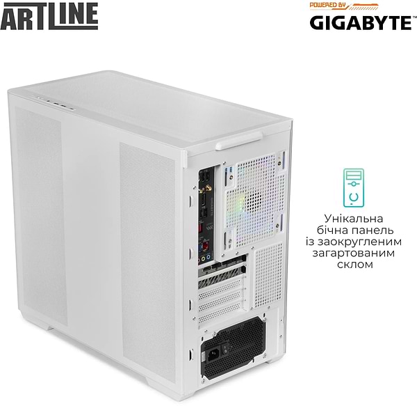Фото - Системний блок Artline Gaming TANKWHITE (TANKWHITEv50)