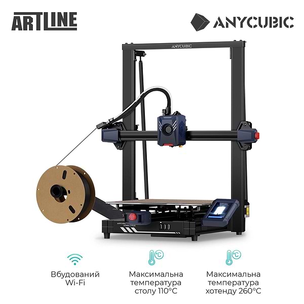 Фото - 3-D принтер Anycubic Kobra 2 Plus (K2PB0BK-Y-O)