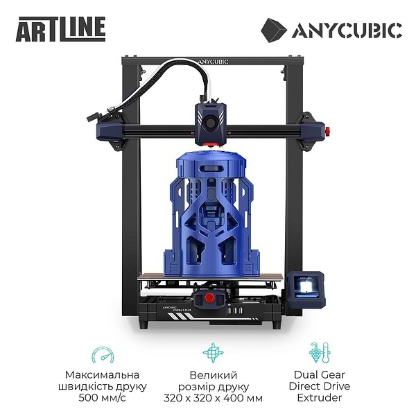 Фото - 3-D принтер Anycubic Kobra 2 Plus (K2PB0BK-Y-O)