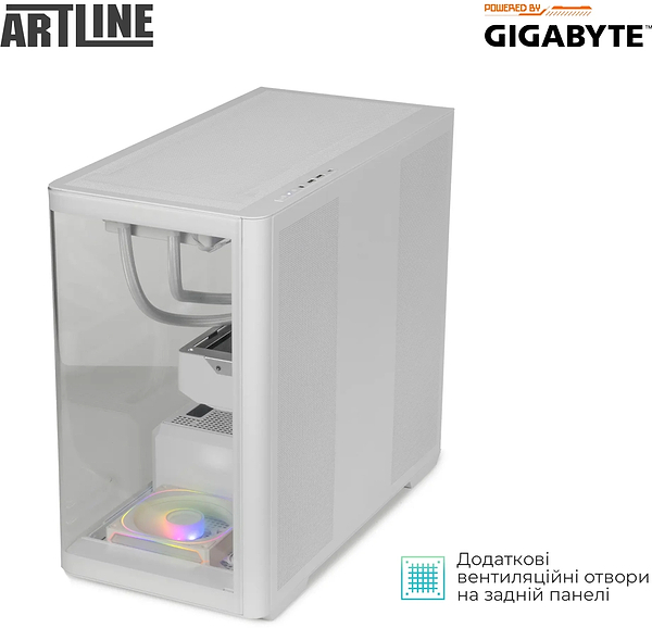 Фото - Системний блок Artline Gaming TANKWHITE (TANKWHITEv52)