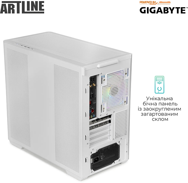 Фото - Системний блок Artline Gaming TANKWHITE (TANKWHITEv52)