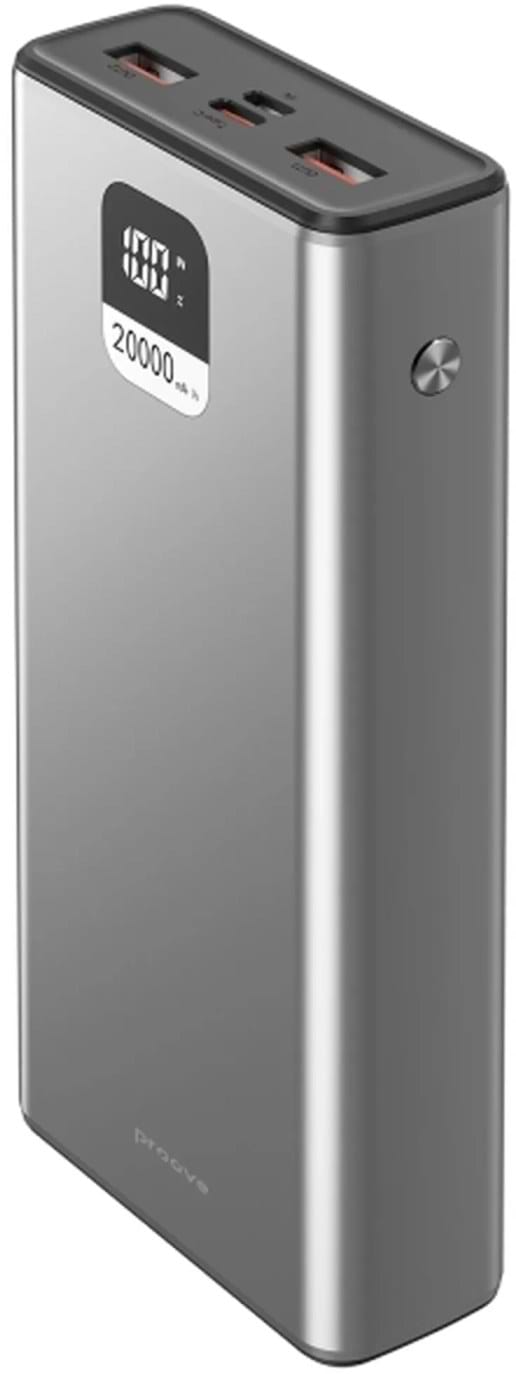 Фото - Батарея мобільна Proove Guardian 22.5W 20000mAh metal gray (2001001750046)