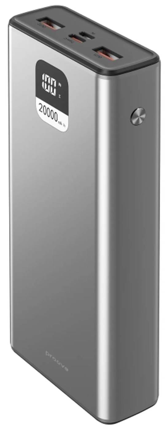 Батарея мобильная Proove Guardian 22.5W 20000mAh metal gray (PBG222210004)
